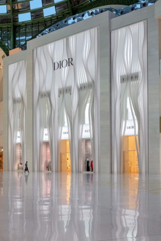 Dezeen Highlights Dior Qatar
